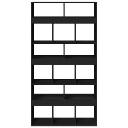 Bookcase Black 100x33x187,5 cm Engineered Wood