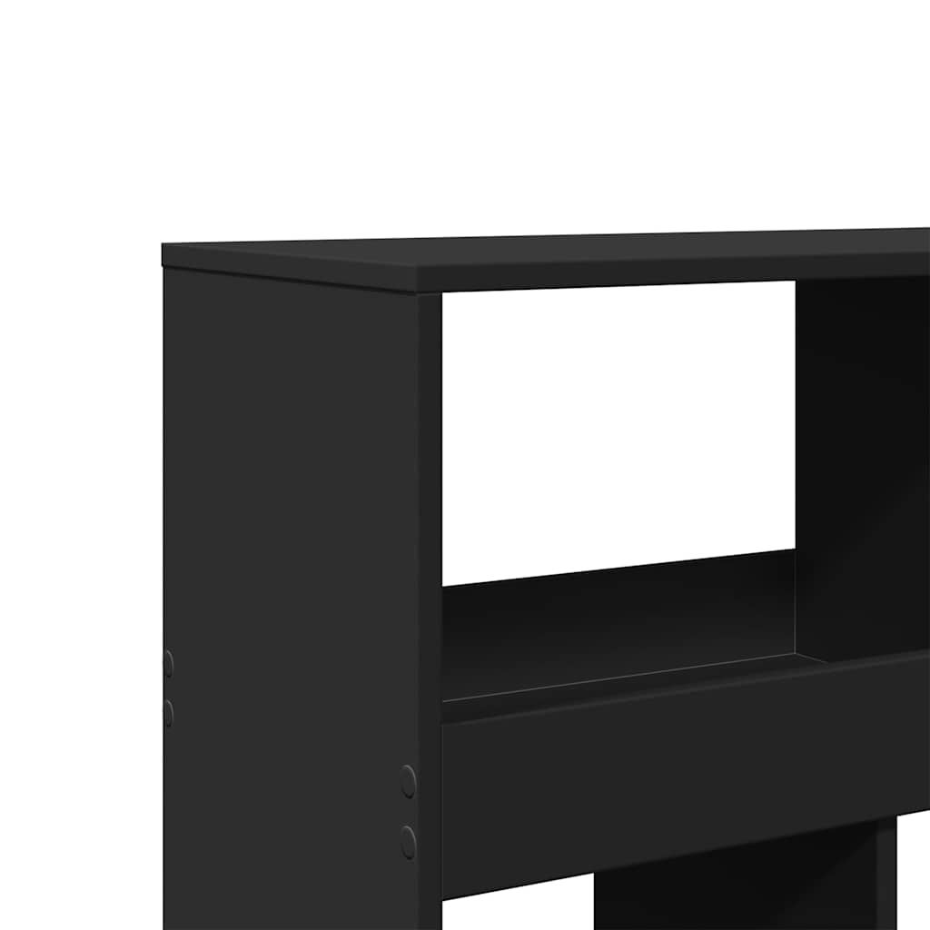 Bookcase Black 100x33x187,5 cm Engineered Wood