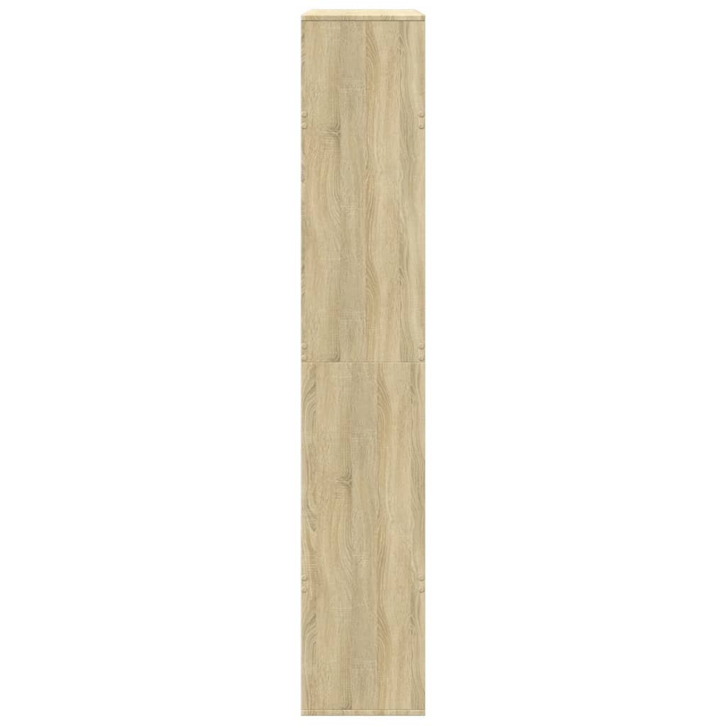 Bookcase Sonoma Oak 100x33x187.5 cm Engineered Wood