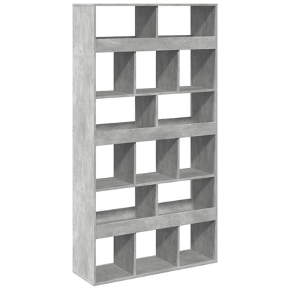 Bookcase Concrete Grey 100x33x187,5 cm Engineered Wood
