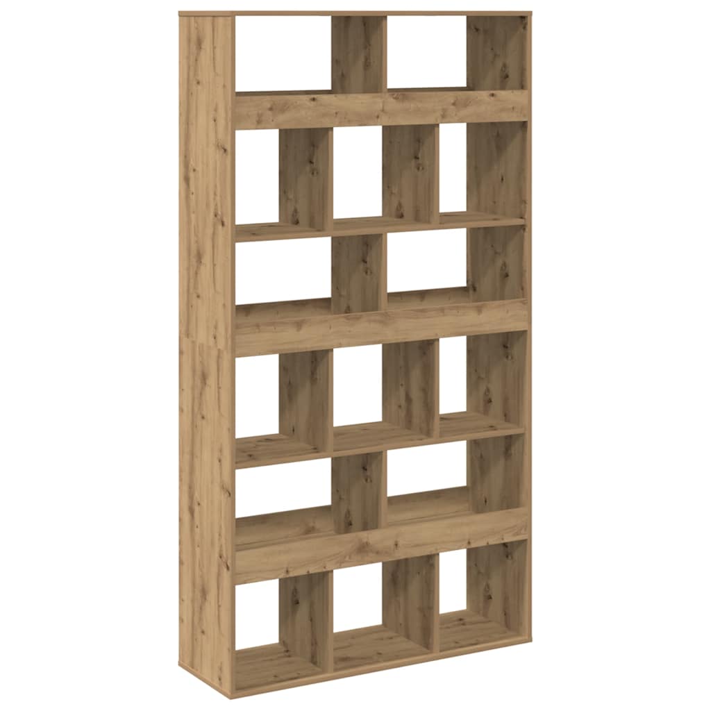 Bookcase Artisan Oak 100x33x187.5 cm Engineered Wood