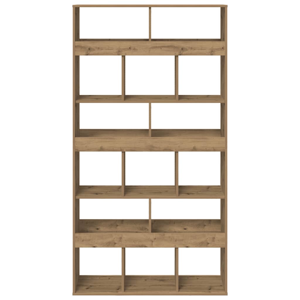 Bookcase Artisan Oak 100x33x187.5 cm Engineered Wood