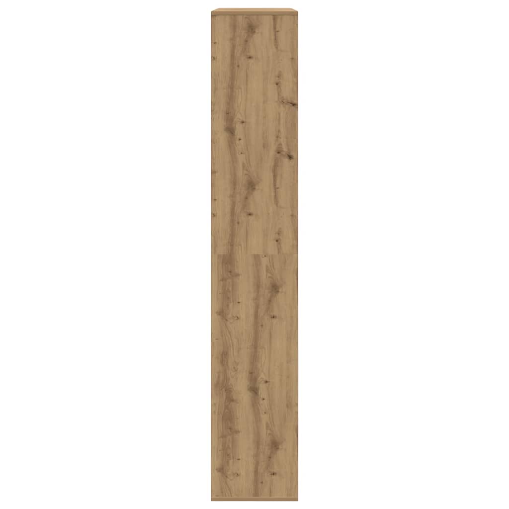 Bookcase Artisan Oak 100x33x187.5 cm Engineered Wood