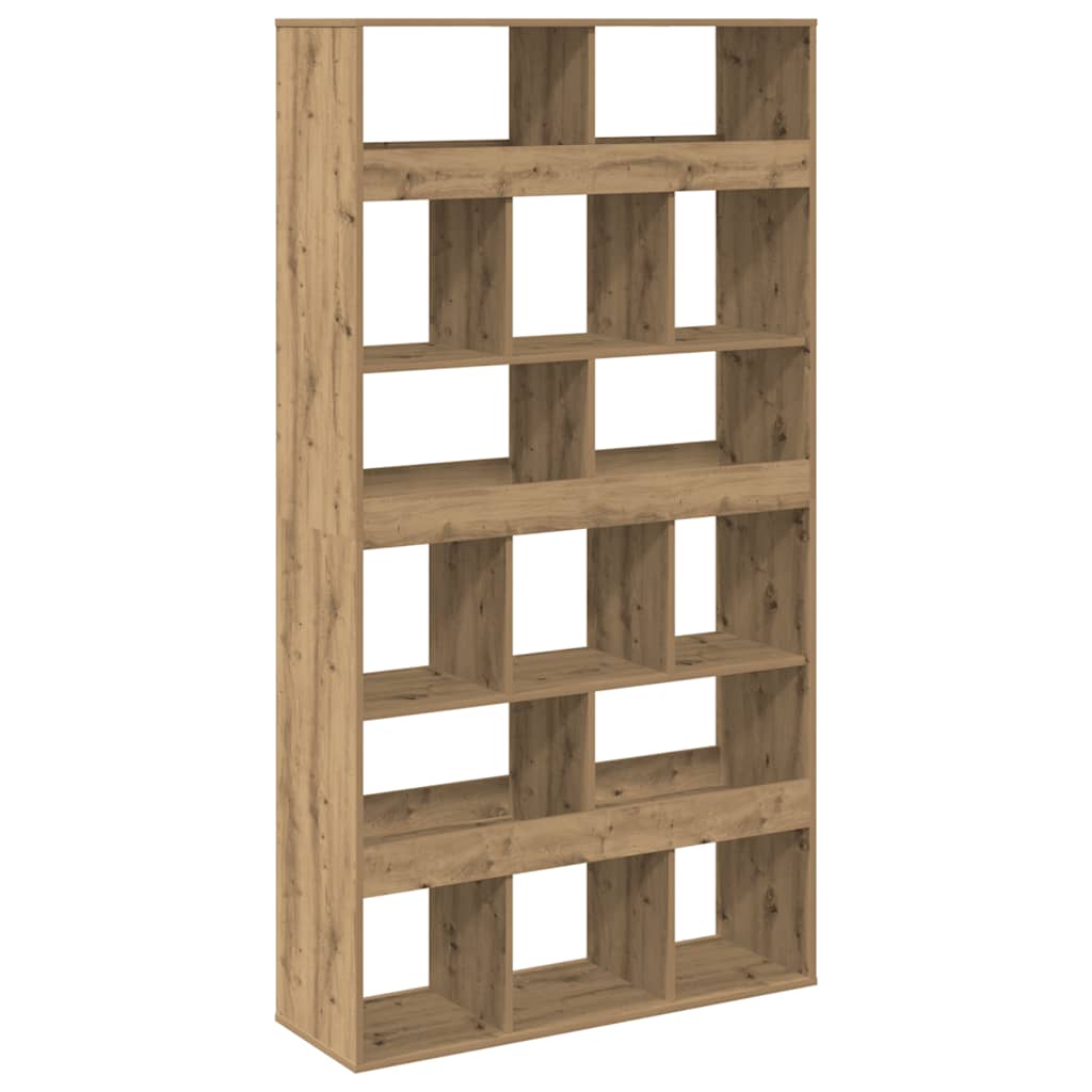 Bookcase Artisan Oak 100x33x187.5 cm Engineered Wood