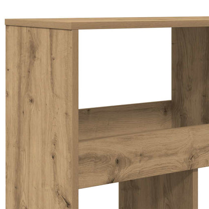 Bookcase Artisan Oak 100x33x187.5 cm Engineered Wood