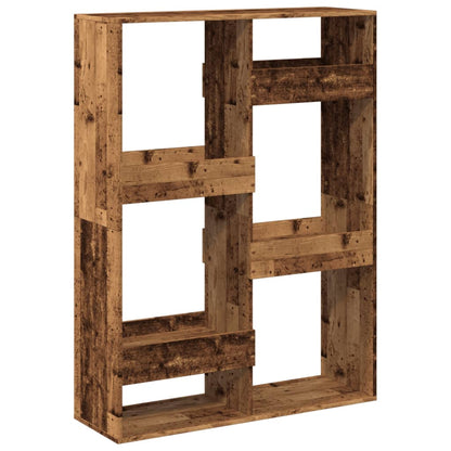Bookcase Old Wood 100x33x135 cm Engineered Wood