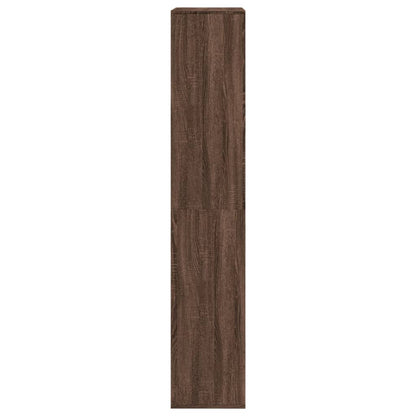 Bookcase Brown Oak 100x33x175 cm Engineered Wood