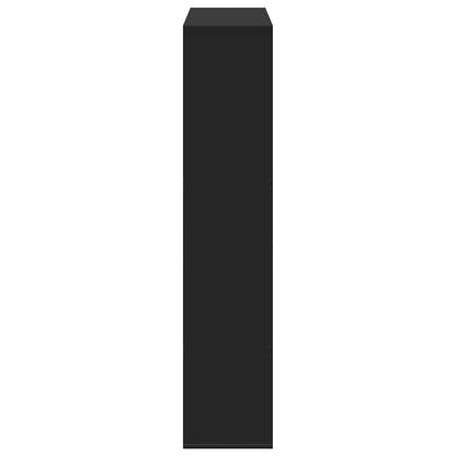 Room Divider Black 100x33x156.5 cm Engineered Wood