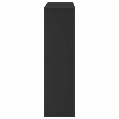 Room Divider Black 100x33x115 cm Engineered Wood