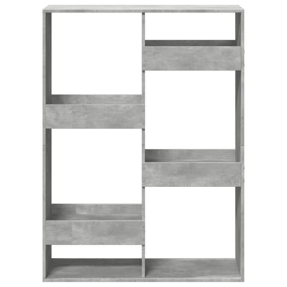 Room Divider Concrete Grey 100x33x135 cm Engineered Wood