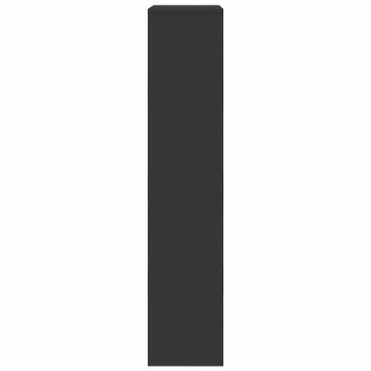 Room Divider Black 100x33x155.5 cm Engineered Wood