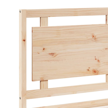 Extra Long Bed Frame without Mattress 200x210 cm Solid Wood
