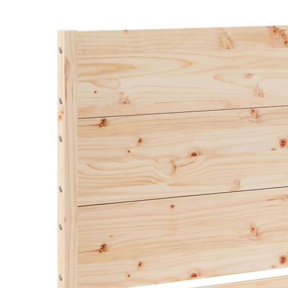 Extra Long Bed Frame without Mattress 90x220 cm Solid Wood