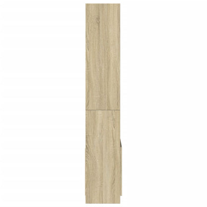 Highboard Sonoma Oak 63x33x180 cm Engineered Wood