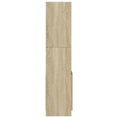 Highboard Sonoma Oak 92x33x140 cm Engineered Wood