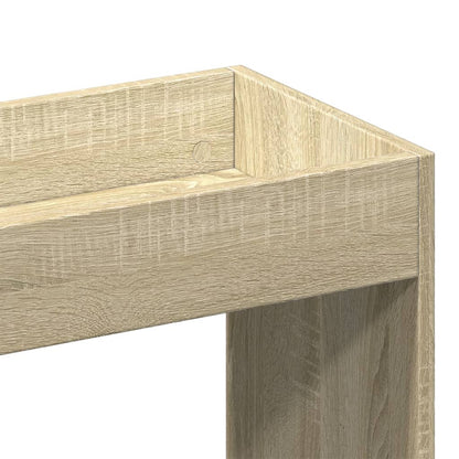 Highboard Sonoma Oak 92x33x180 cm Engineered Wood