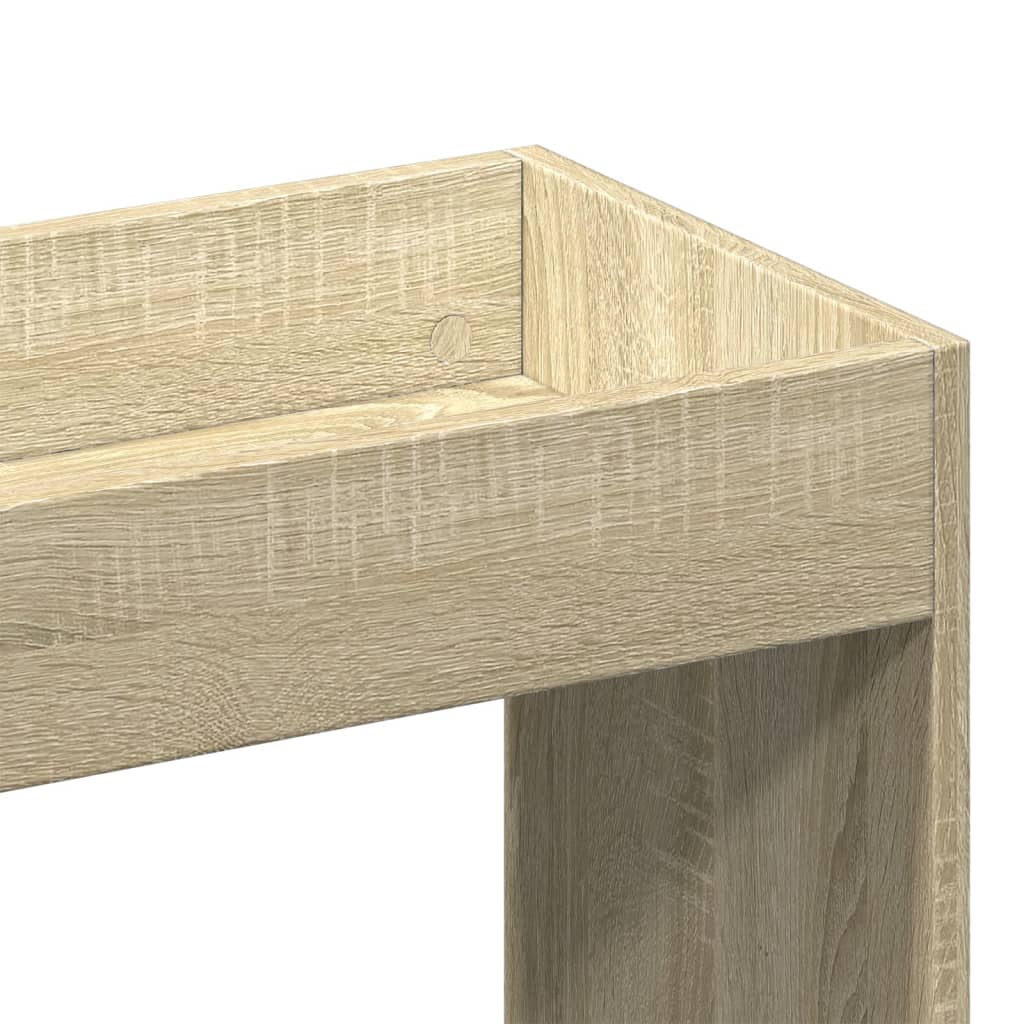 Highboard Sonoma Oak 92x33x180 cm Engineered Wood