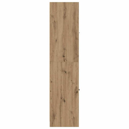Apothecary Cabinet Artisian Oak 30x41x174.5 cm Engineered Wood