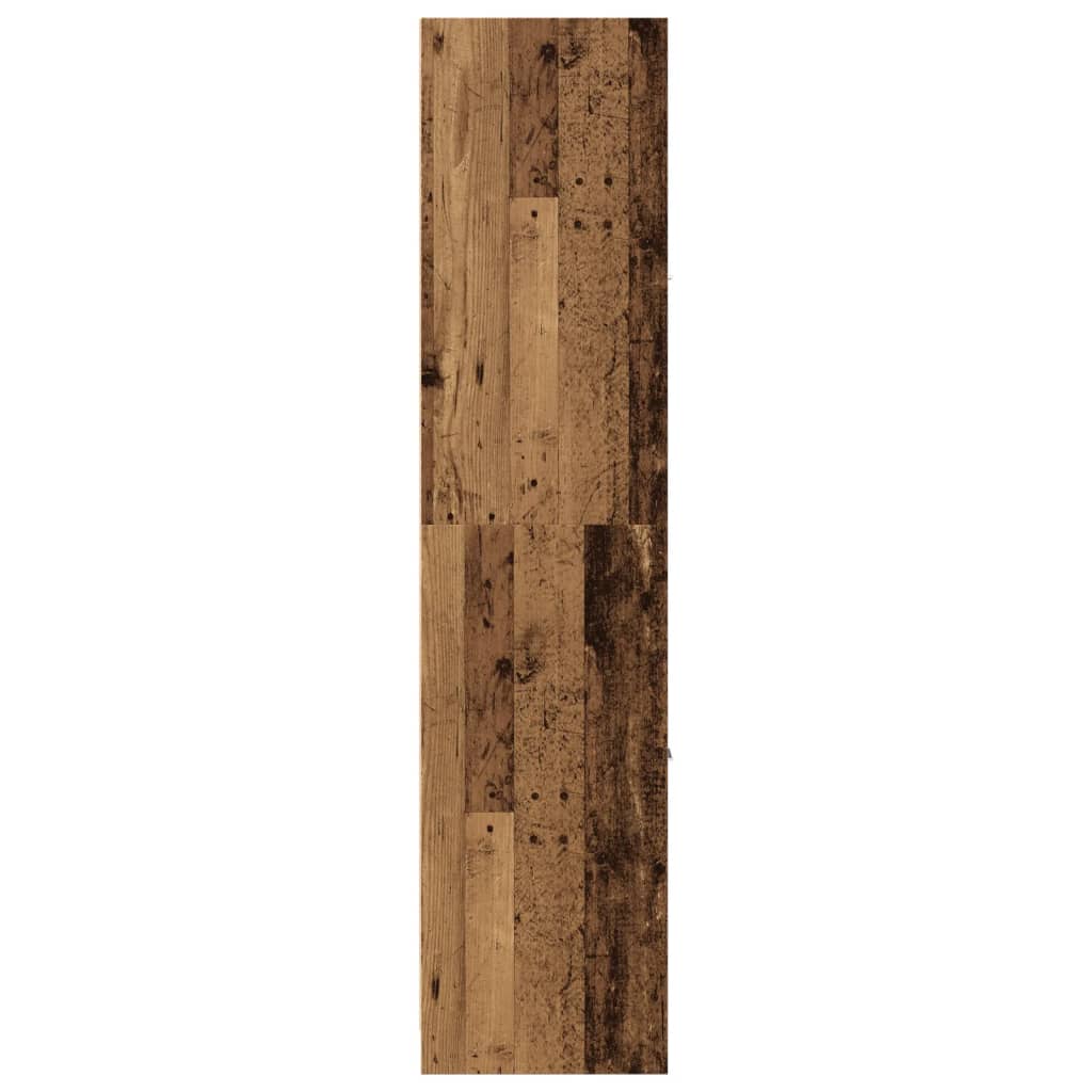 Apothecary Cabinet Old Wood 40x41x174.5 cm Engineered Wood