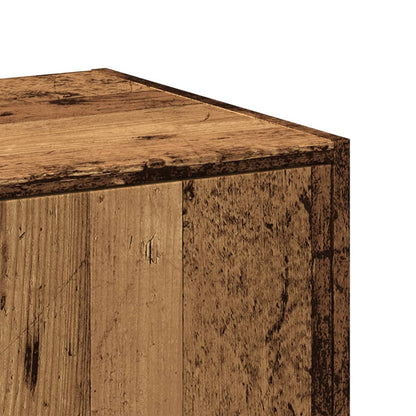 Apothecary Cabinet Old Wood 40x41x174.5 cm Engineered Wood