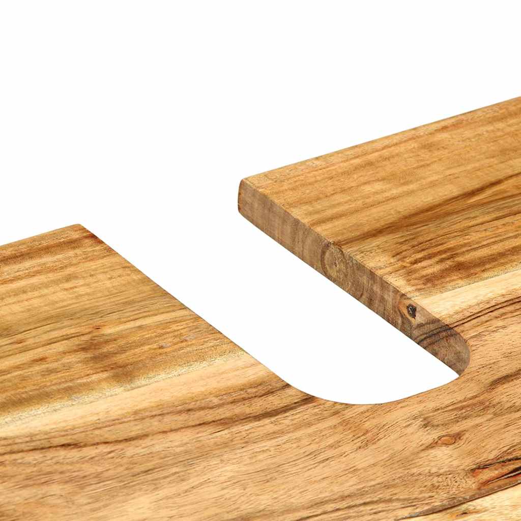 Bathroom Cabinet Set 3 pcs Natural 38 x 33 x 160 cm