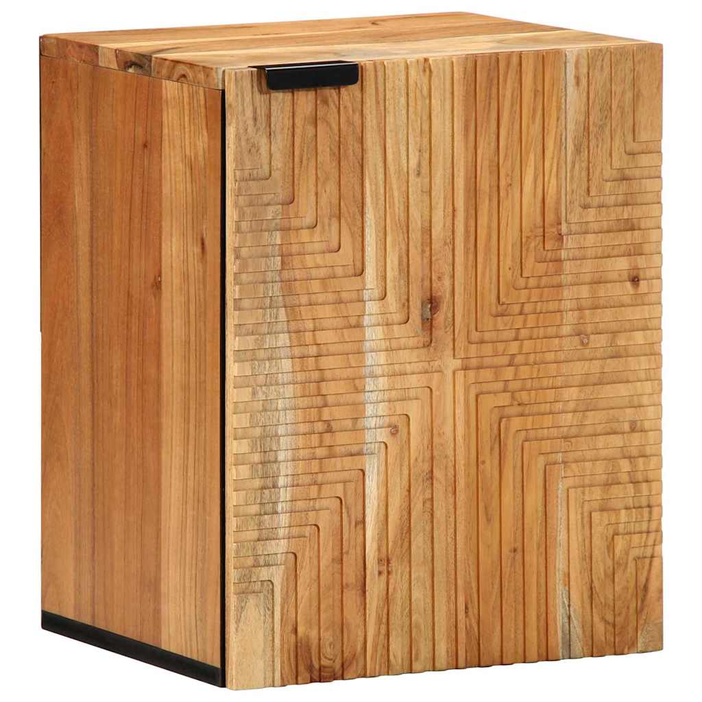 Bathroom Cabinet Set 5 pcs Natural 38 x 33 x 160 cm