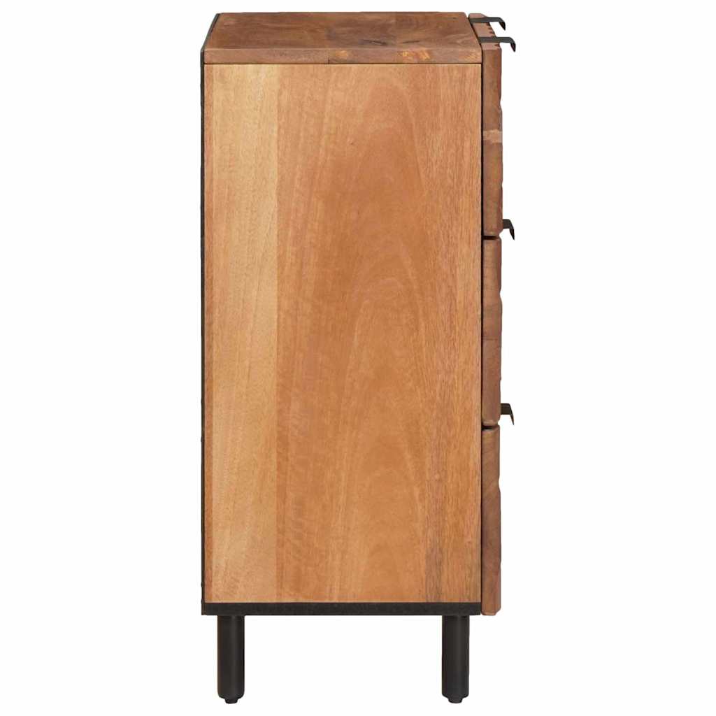 Sideboard 2 pcs Acacia Brown Finish 60 x 33 x 75 cm