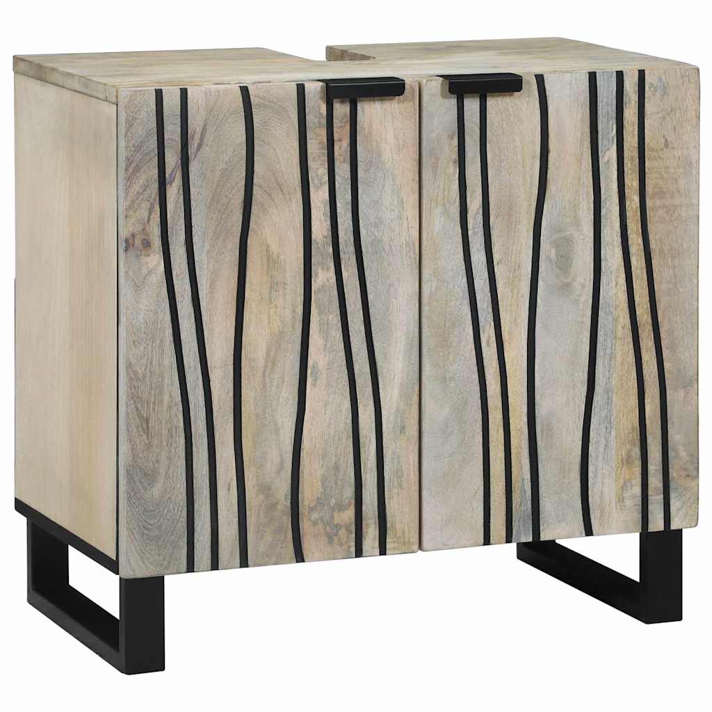 Bathroom Furniture Set with Drawer 3 pcs White Engineered Wood