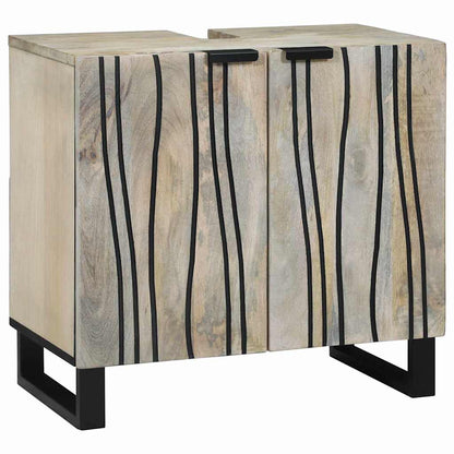 Bathroom Furniture Set with Drawer 3 pcs White Engineered Wood