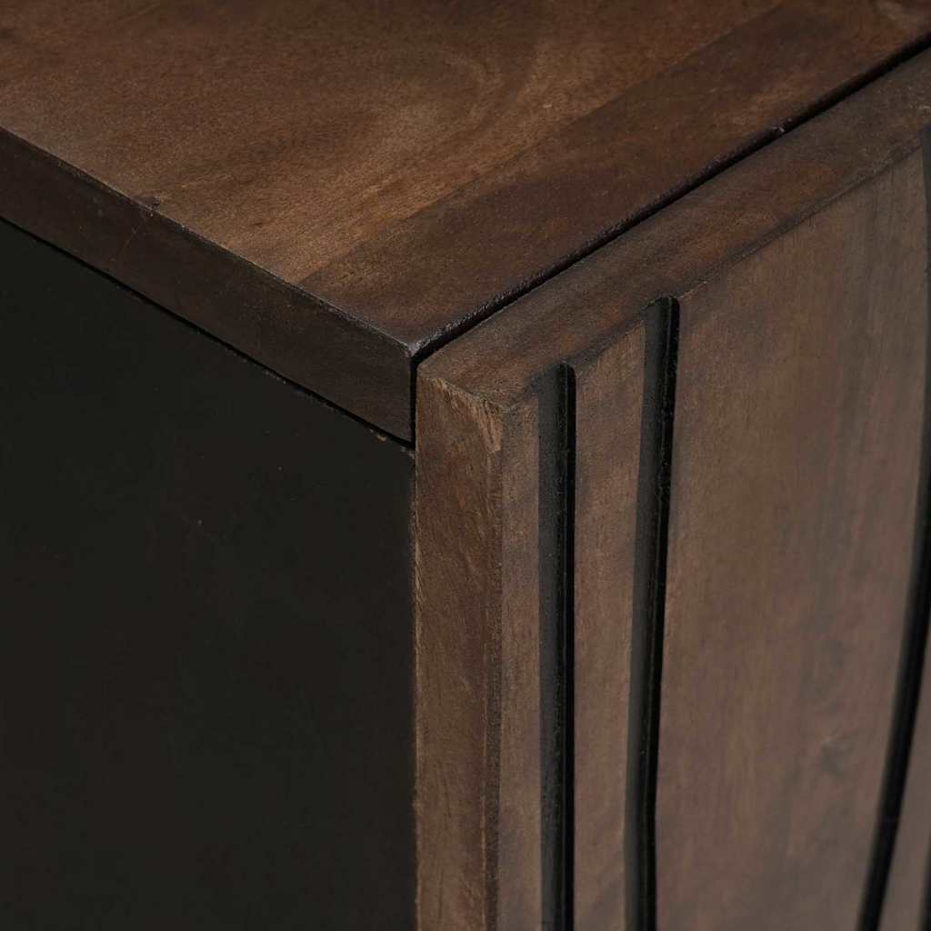 Bathroom Furniture Set with Drawer 3 pcs Brown Engineered Wood