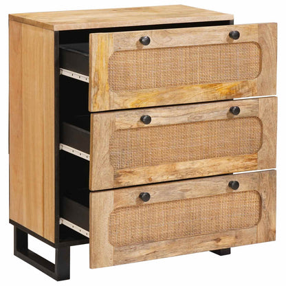 Sideboard 2 pcs Brown 60 x 33 x 75 cm Solid Mango Wood