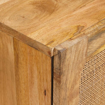 Sideboard 3 pcs Brown 180 x 33 x 75 cm Solid Mango Wood