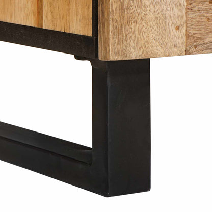 Sideboard 3 pcs Brown 180 x 33 x 75 cm Solid Mango Wood
