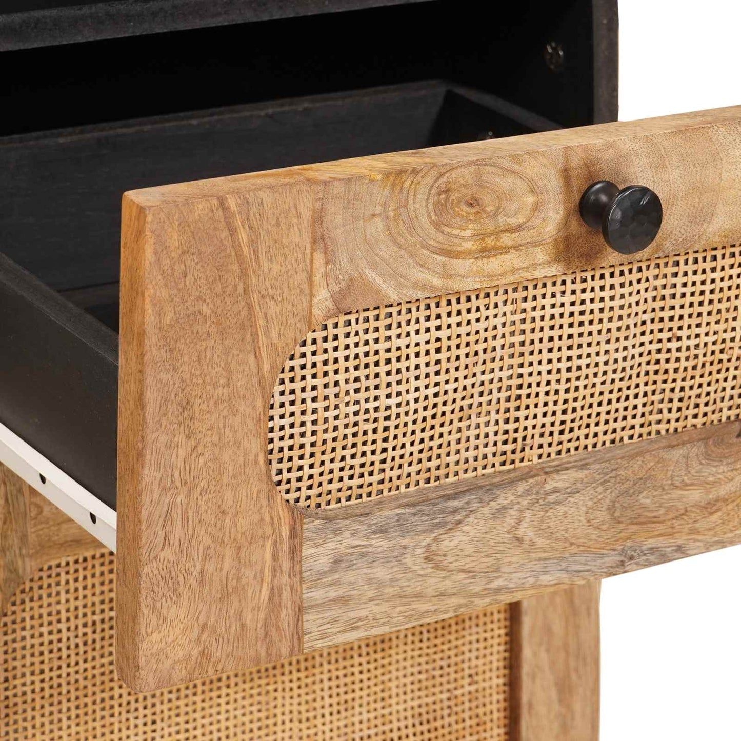 Bathroom Sets with Drawer with Shelf Natural Solid Mango Wood