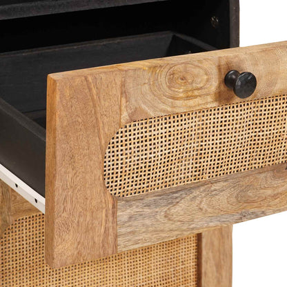 Bathroom Sets with Drawer with Shelf Natural Solid Mango Wood