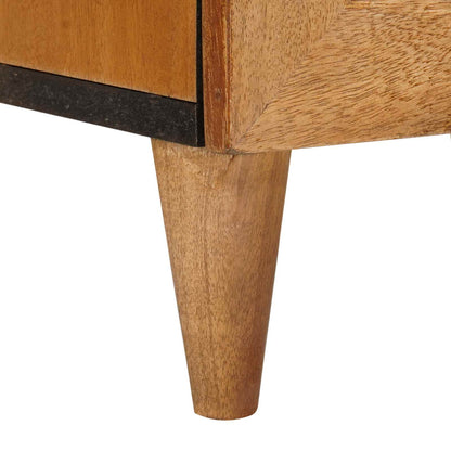 Bathroom Furniture Set with Drawer 4 pcs Brown Engineered Wood