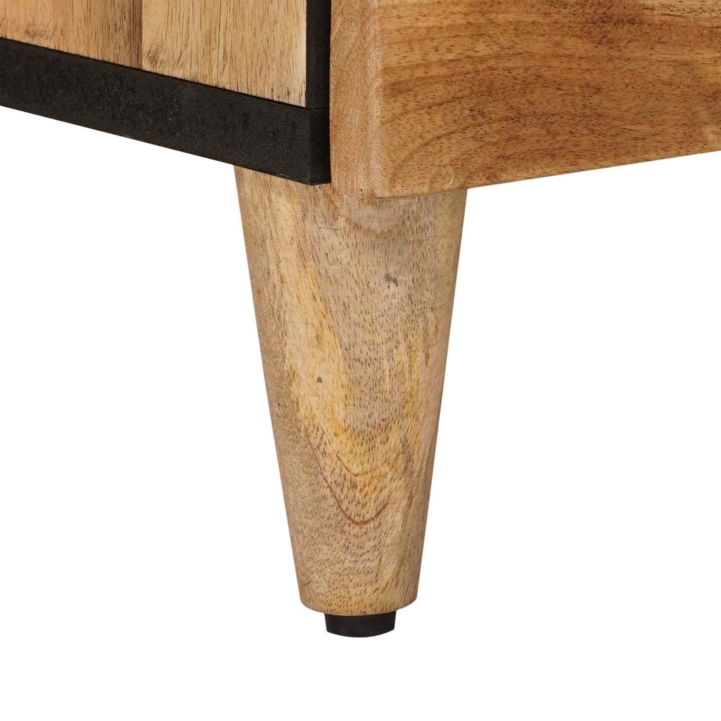 Sideboard 2 pcs Natural 60 x 33 x 75 cm Solid Mango Wood