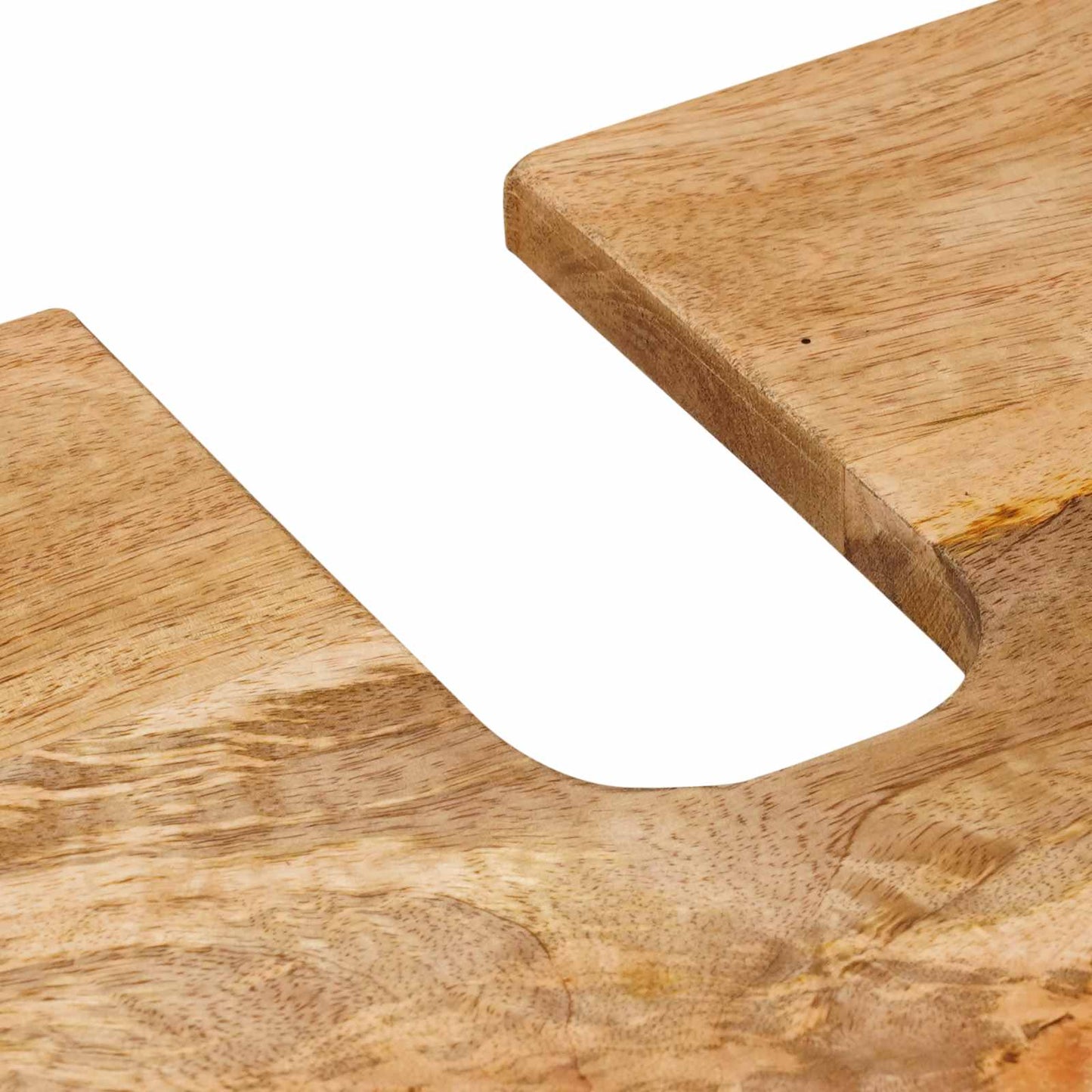 Bathroom Furniture Set 5 pcs Natural Solid Mango Wood