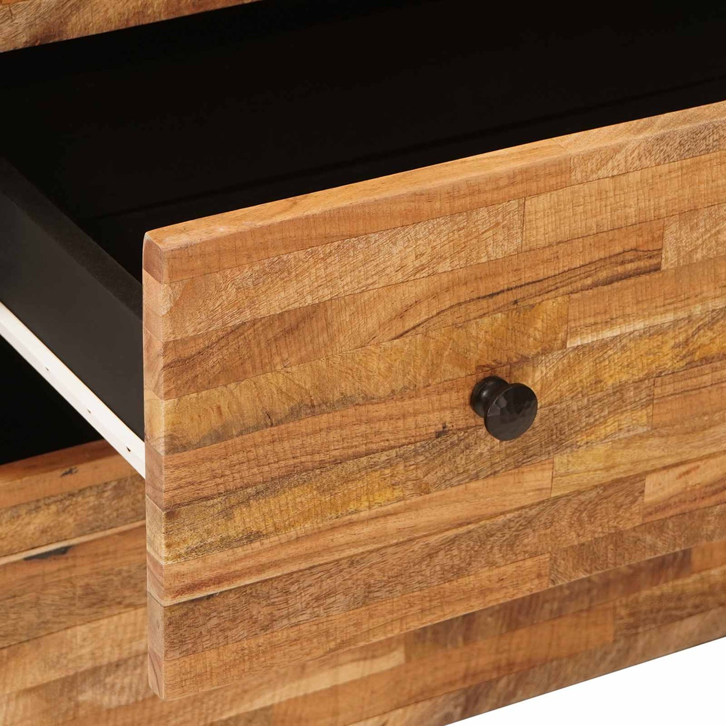 Sideboard 2 pcs Brown 60 x 33 x 75 cm Solid Mango Wood