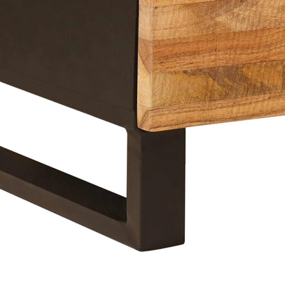 Sideboard 2 pcs Brown 60 x 33 x 75 cm Solid Mango Wood