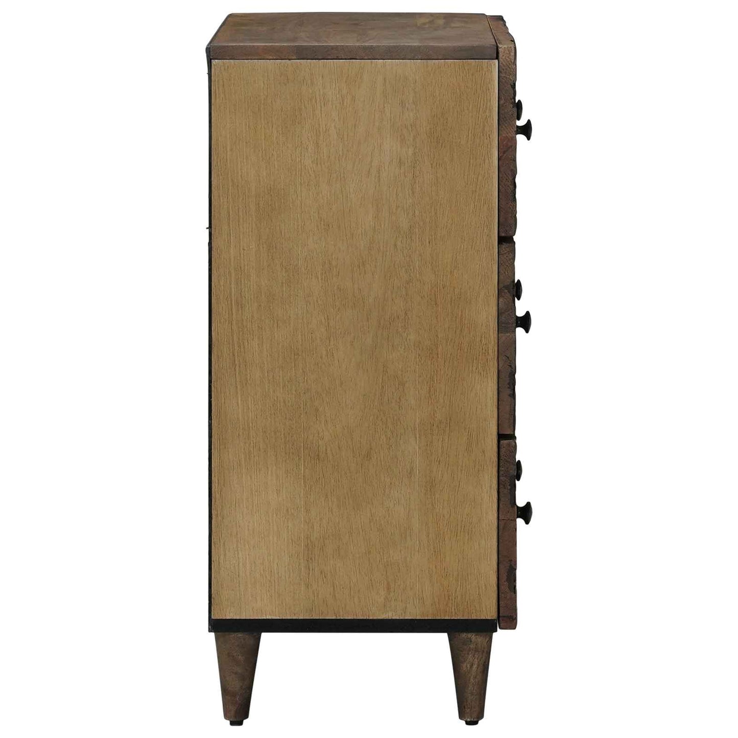 Sideboard 2 pcs Brown 60 x 33.5 x 75 cm Solid Mango Wood