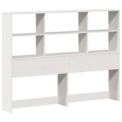 Bed Frame without Mattress White 140x200 cm Solid Wood Pine