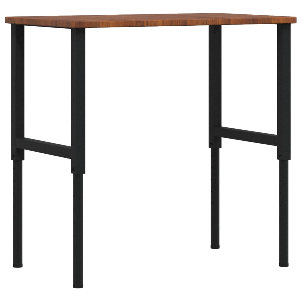 Workbench Dark Brown 100x60x(71.5-98) cm Rectangular