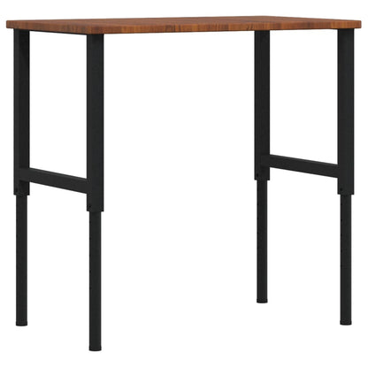 Workbench Dark Brown 100x60x(71.5-98) cm Rectangular