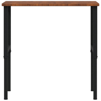 Workbench Dark Brown 100x60x(71.5-98) cm Rectangular