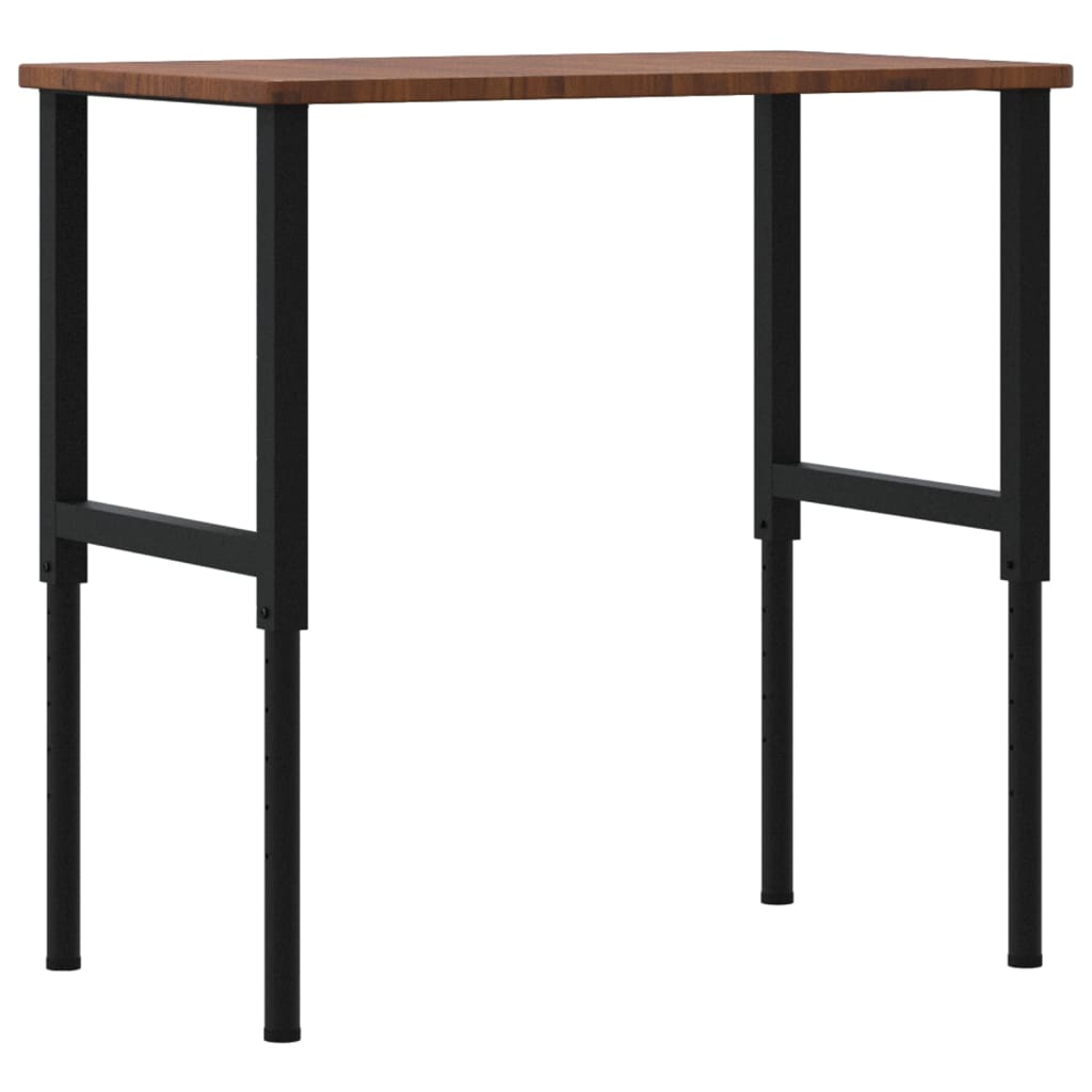 Workbench Dark Brown 100x60x(71.5-98) cm Rectangular
