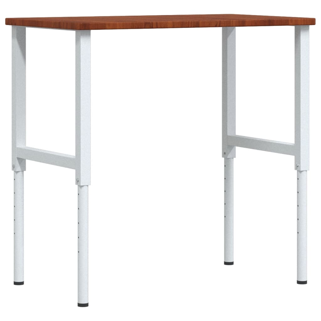 Workbench Dark Brown 100x60x(71.5-98) cm Rectangular