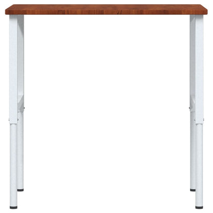 Workbench Dark Brown 100x60x(71.5-98) cm Rectangular