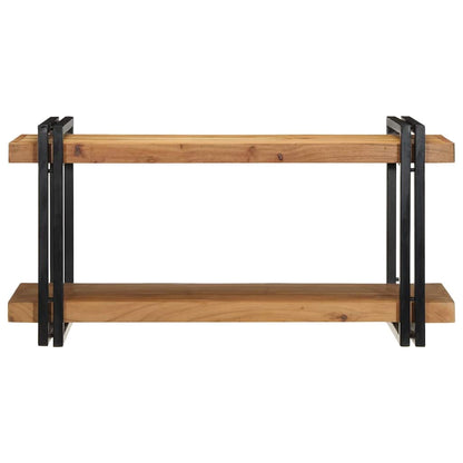 Wall Shelf 90x33x45 cm Solid Wood Acacia