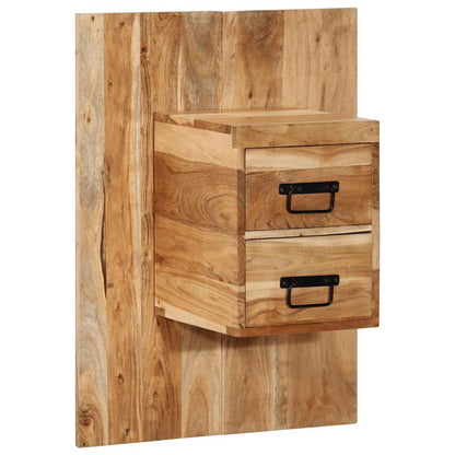 Bedside Cabinet 60x32x80 cm Solid Wood Acacia